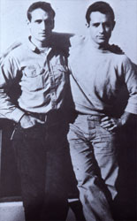 Jack Kerouac and Neal Cassady